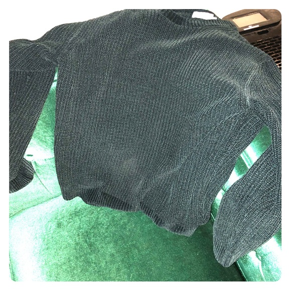 Vince Mens Blue Velvet Sweater - Picture 1 of 4